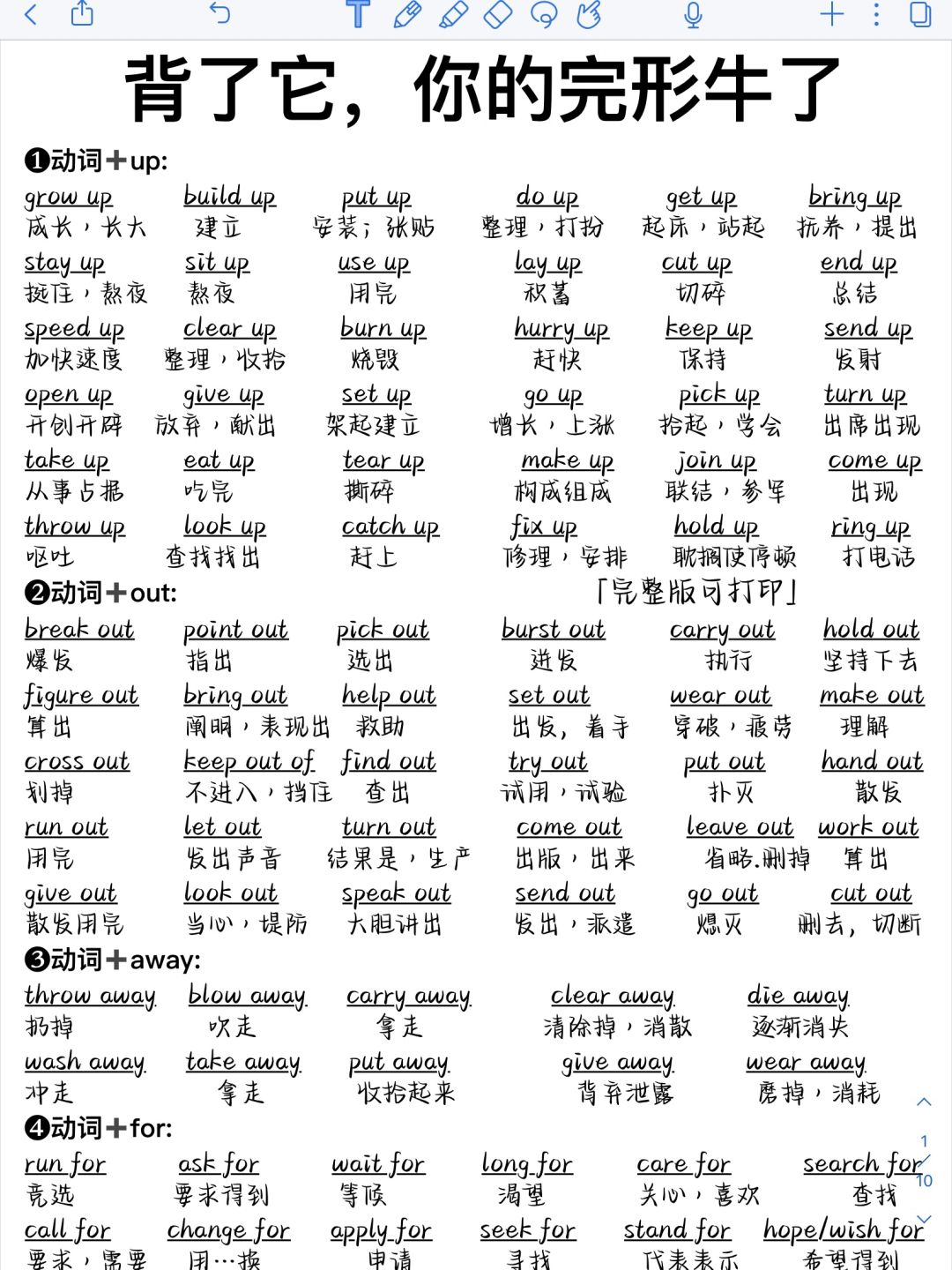 考前背‼️闭眼选答案！英语完形终于有救了！