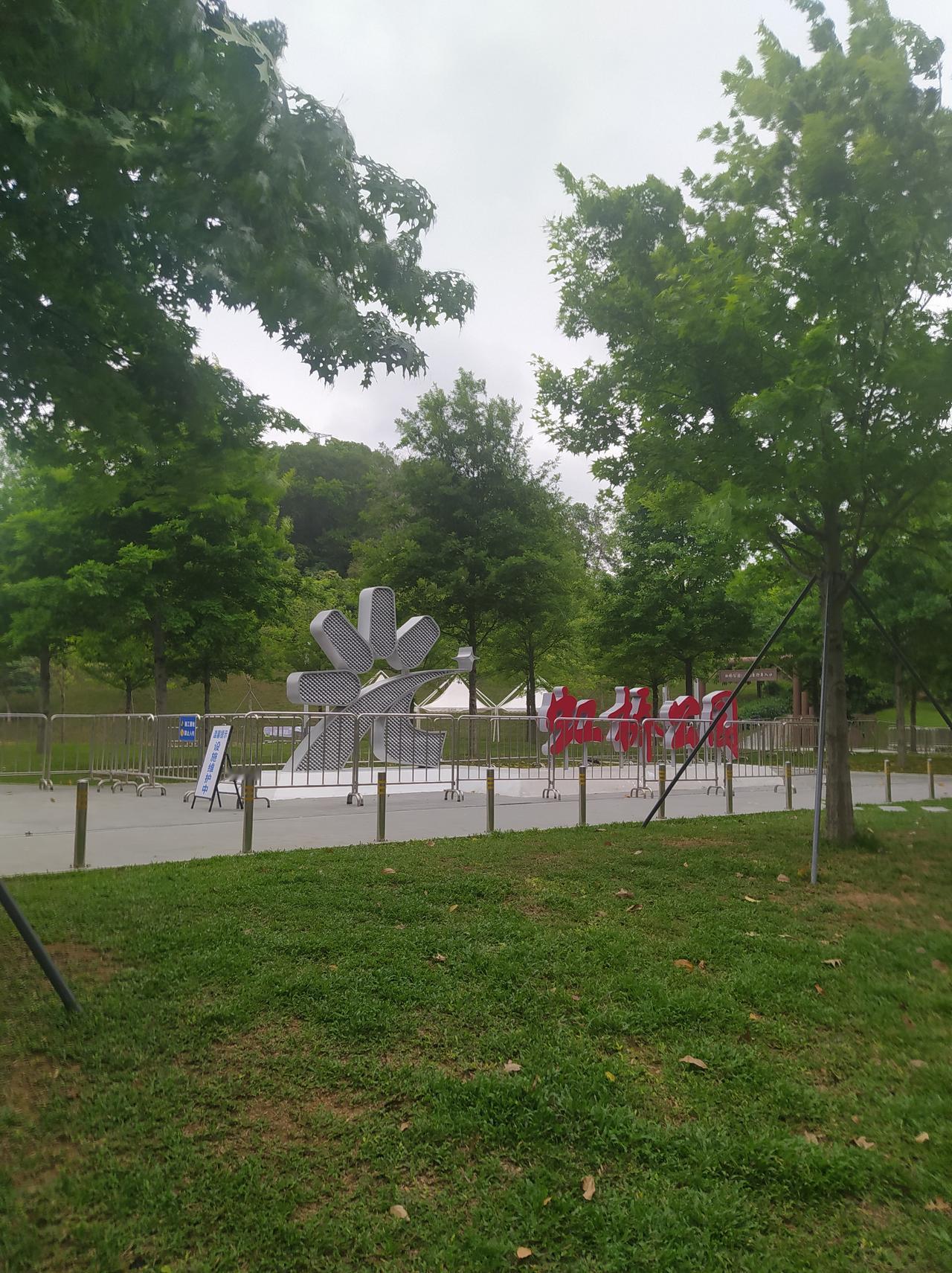 凤凰桥全程走下来5公里，我走了一个来回，没有休息。下了桥之后，我又在公园儿那儿走