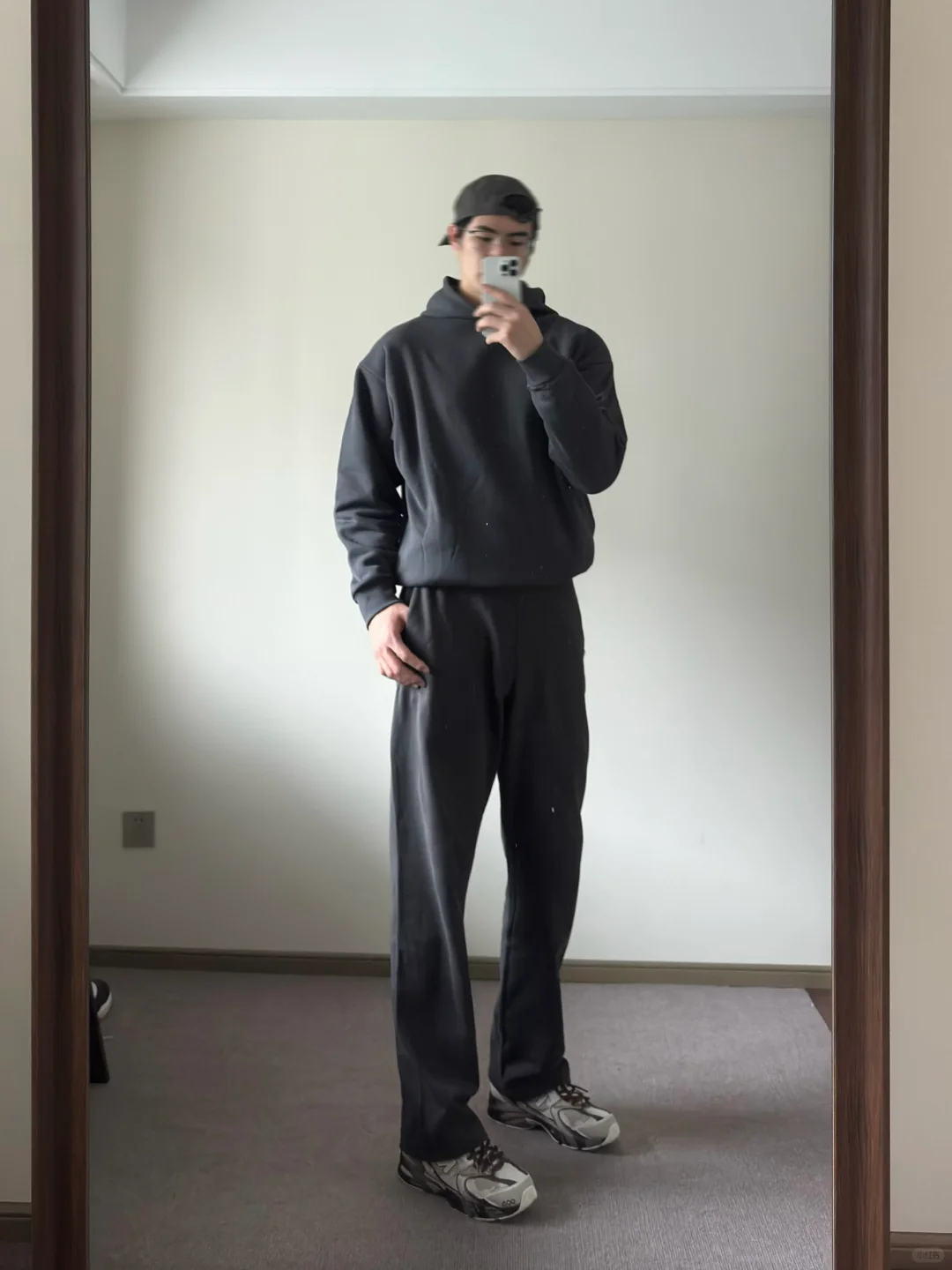 ootd 喜欢这套 上下一致｜第一次觉得腿好长