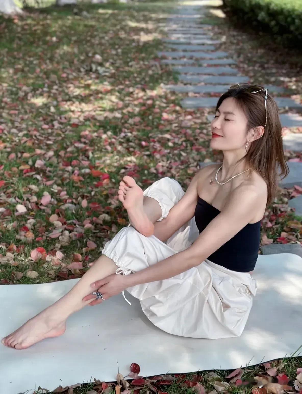 秋叶的美，凄美短暂……