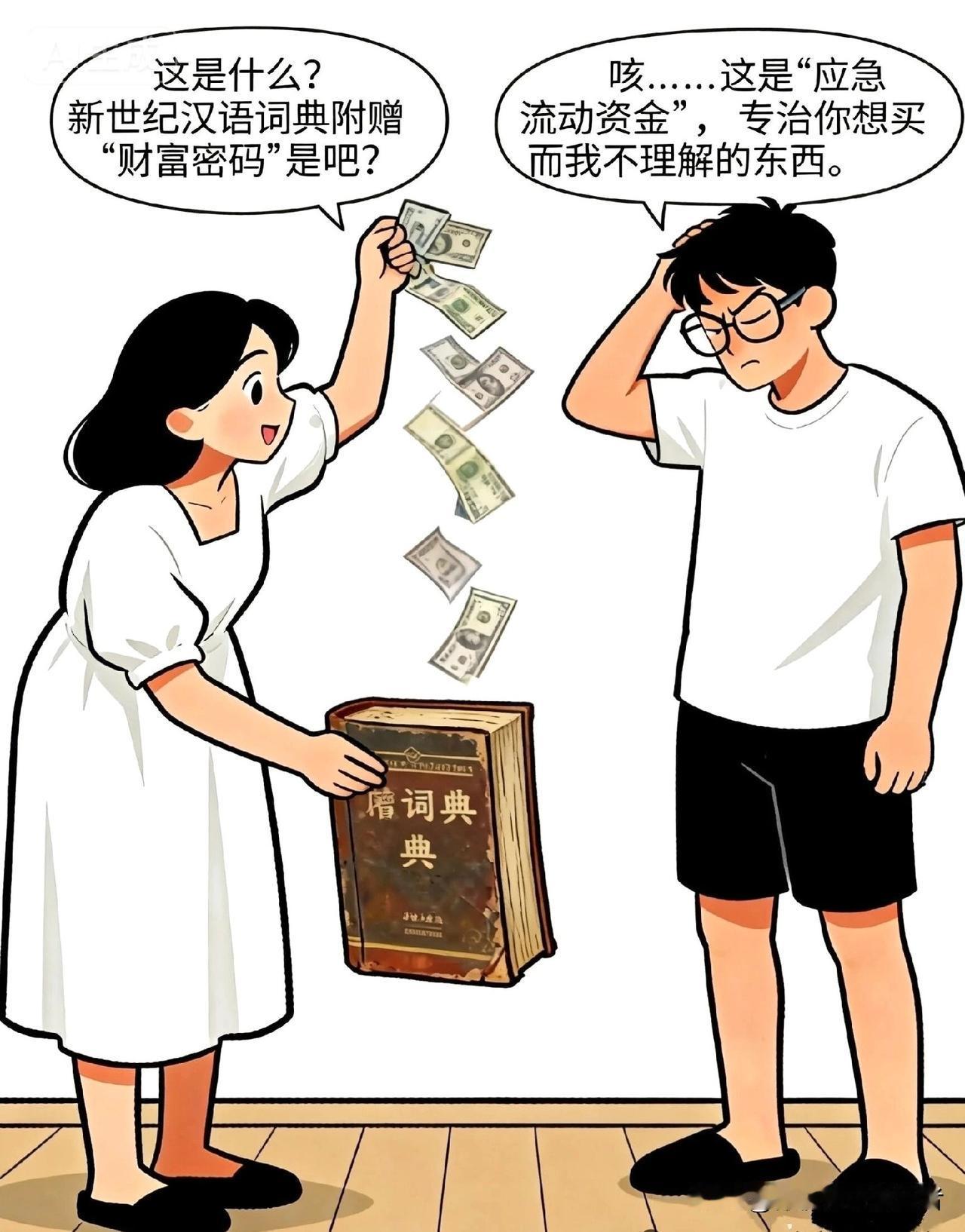 趣味漫画：《私房钱被老婆一锅端，我反手揭发她藏口红，结局亮了！趣味小漫画