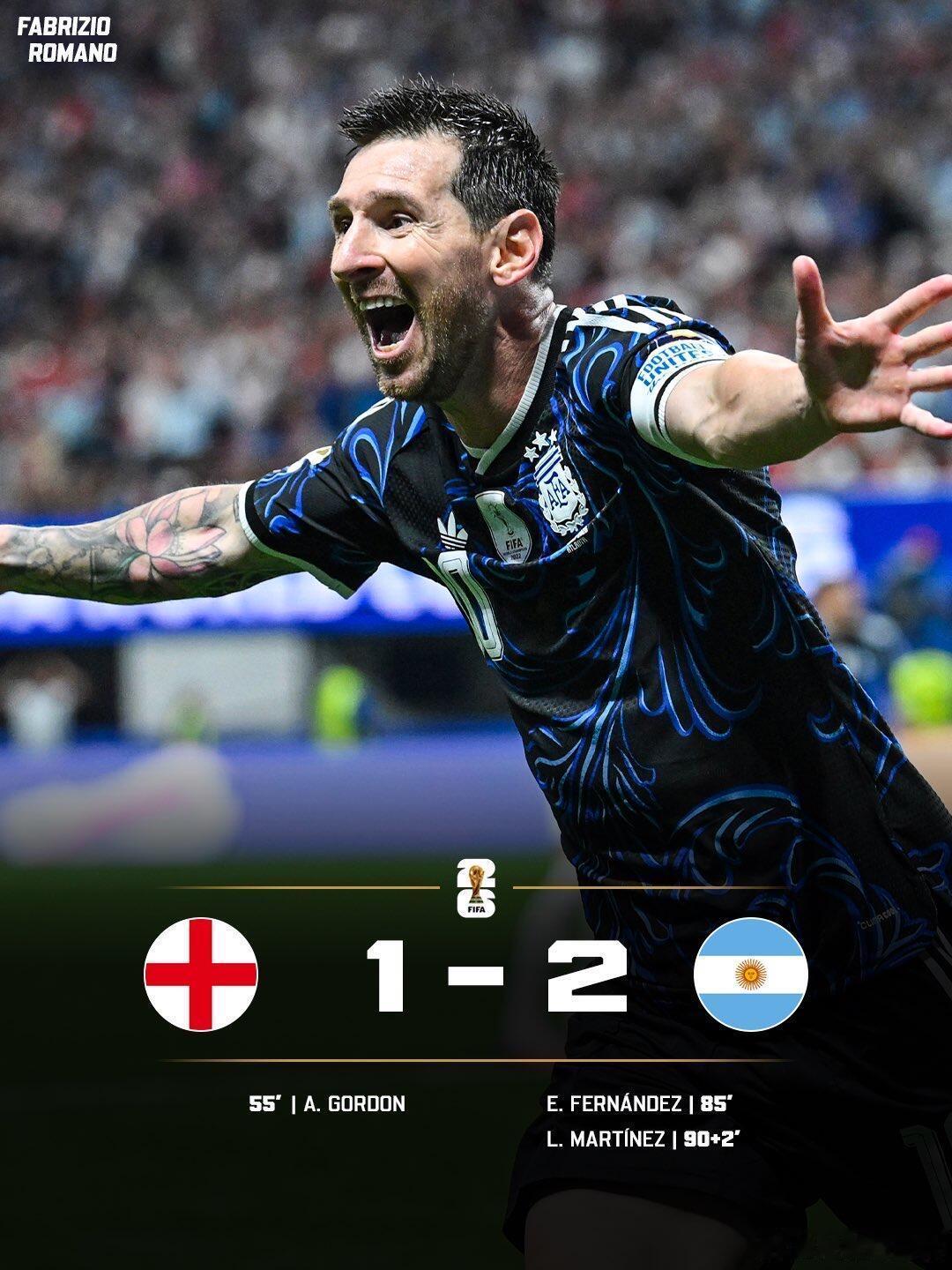 世界杯 半决赛｜阿根廷2-1逆转英格兰晋级决赛！ 