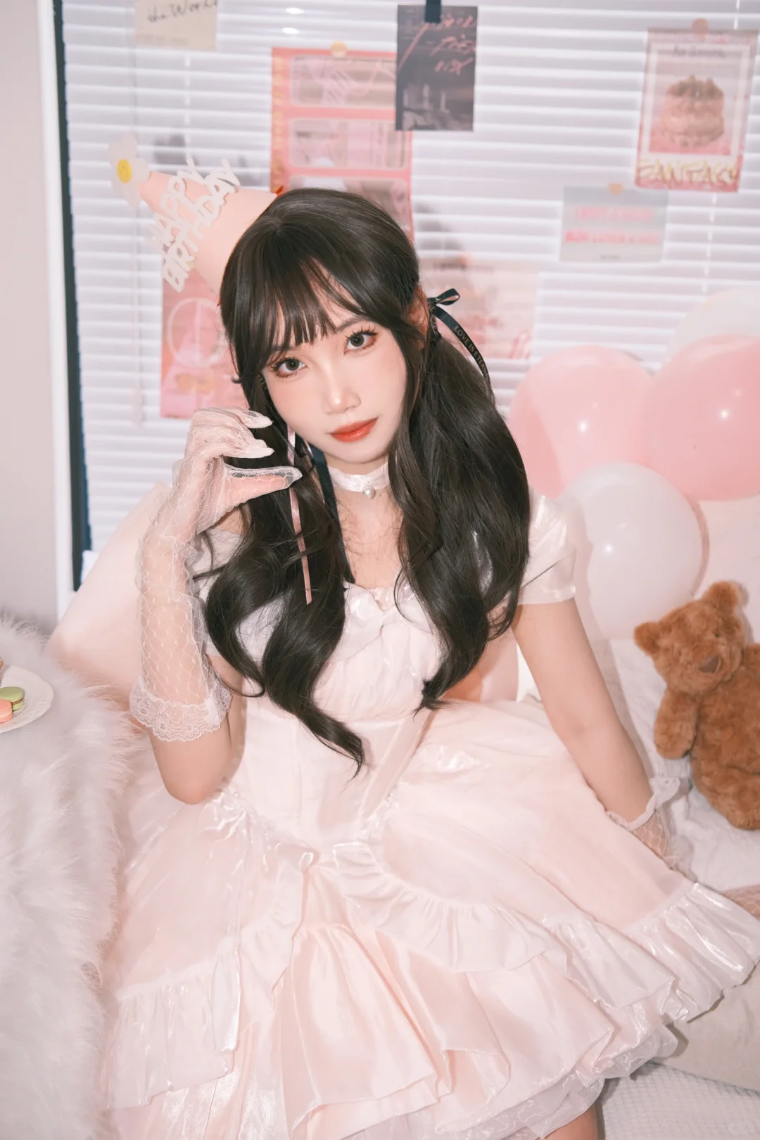 粉色韩杂画报🎀欢迎来参加公主的生日party