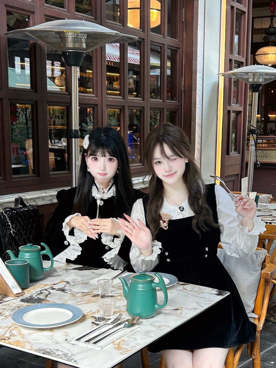 ૮*,,˃ ᵕ ˂ა🫖和女朋友粗来精致下午茶.⋆♪