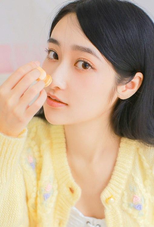 元气少女甜美可爱💖💕💓美少女 元气少女 少女感笑容 少女感微笑女孩