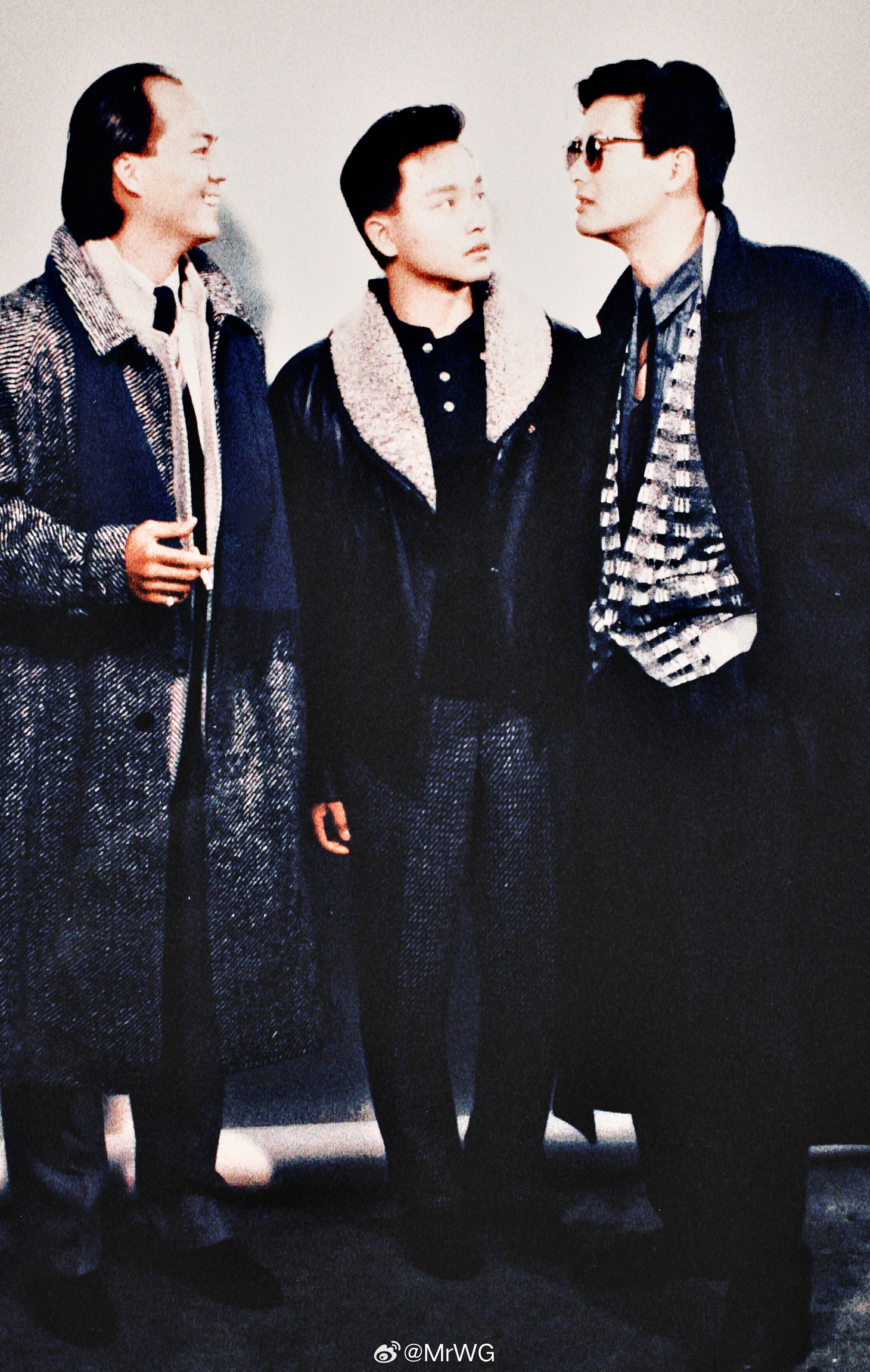 张国荣独家扫描 港式风衣+夹克的帅气天花板，必须是豪哥、子杰、小Mark的黄金搭