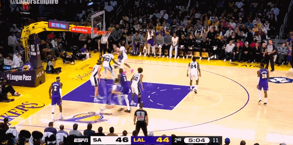 哇 东子脑后传球 八村手起刀落 帅的一逼nba ​​​