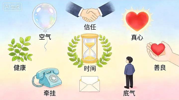 什么东西看不见，却特别重要？

生活里有很多东西，看不见，却特别重要。就像空气，