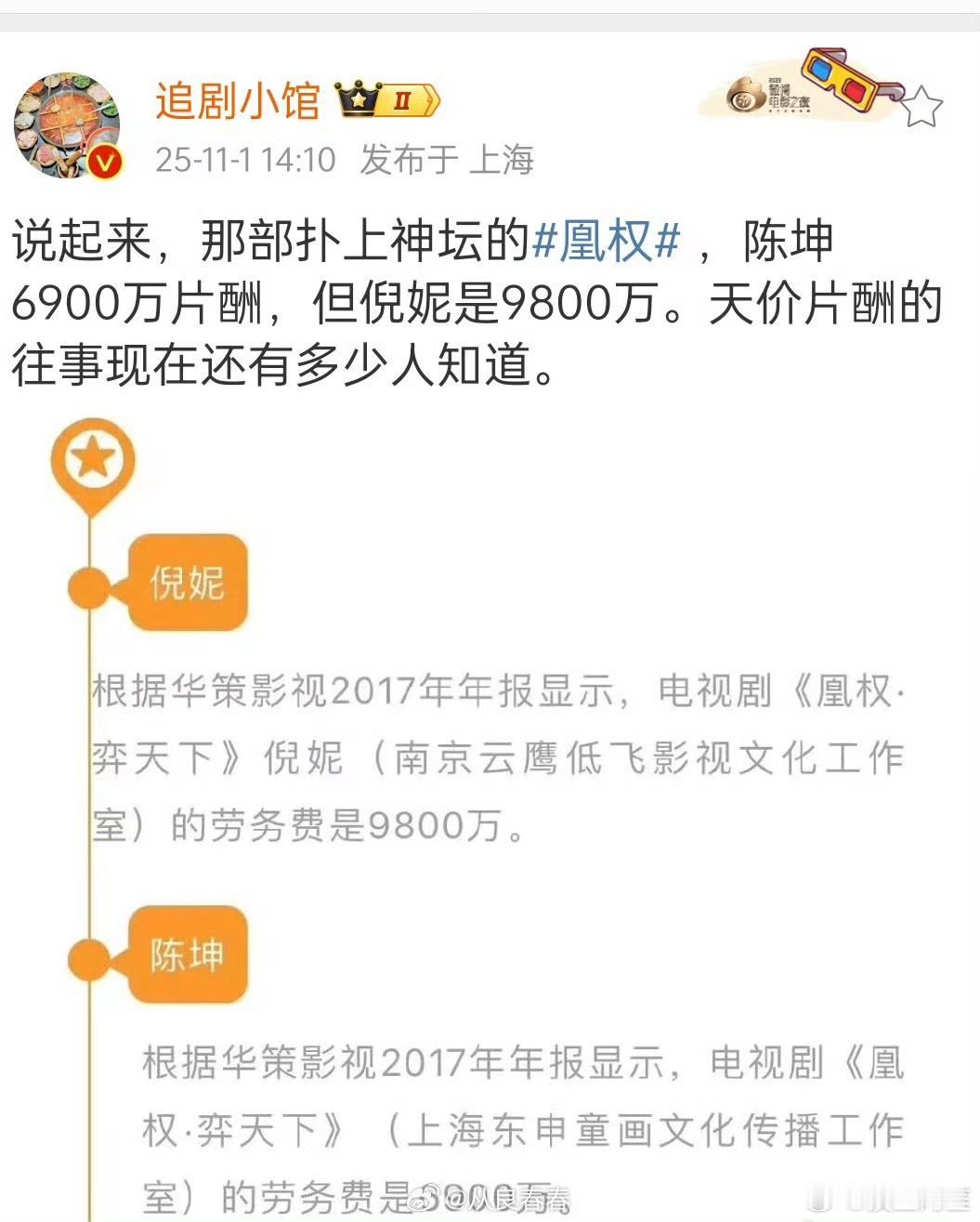 当年的娱乐圈热钱真多啊…… ​​​