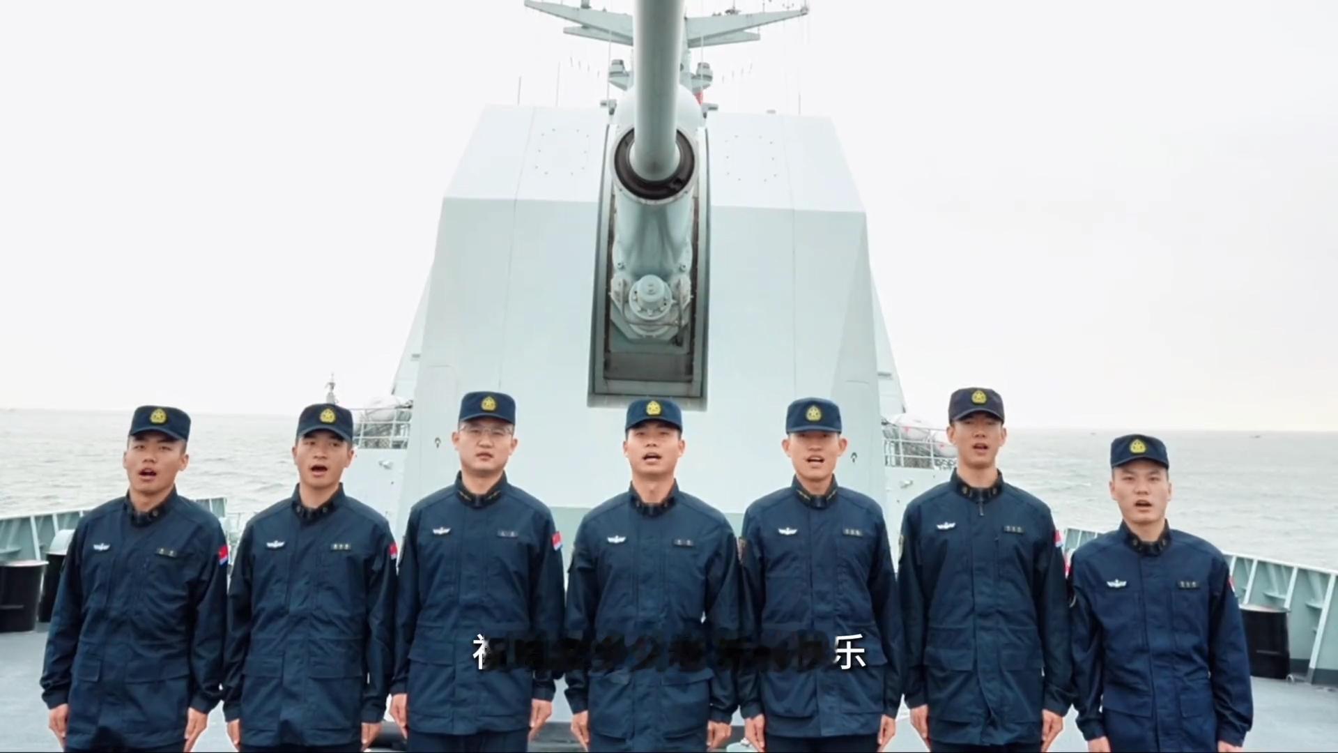 新052D改渭南舰拜年主炮正面没有爬梯看着舒服烽火问鼎计划中国海军