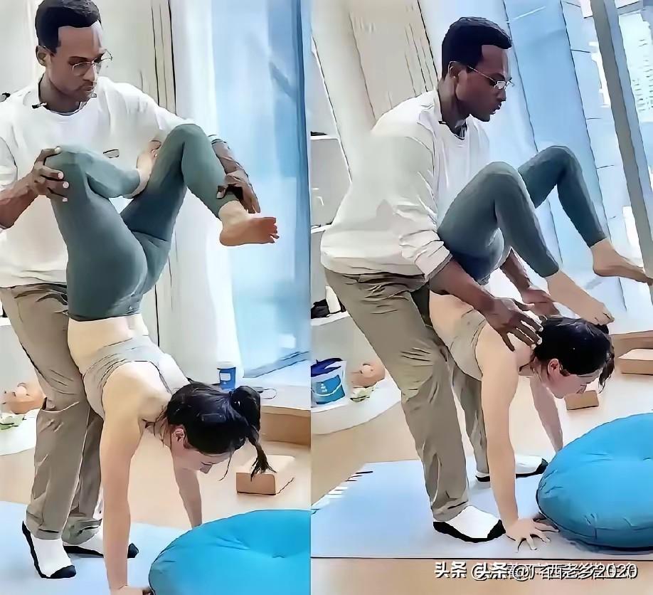 来中国上海的印度瑜伽男教练很受中国女孩欢迎，一节课高达2000元学费居然花得一点