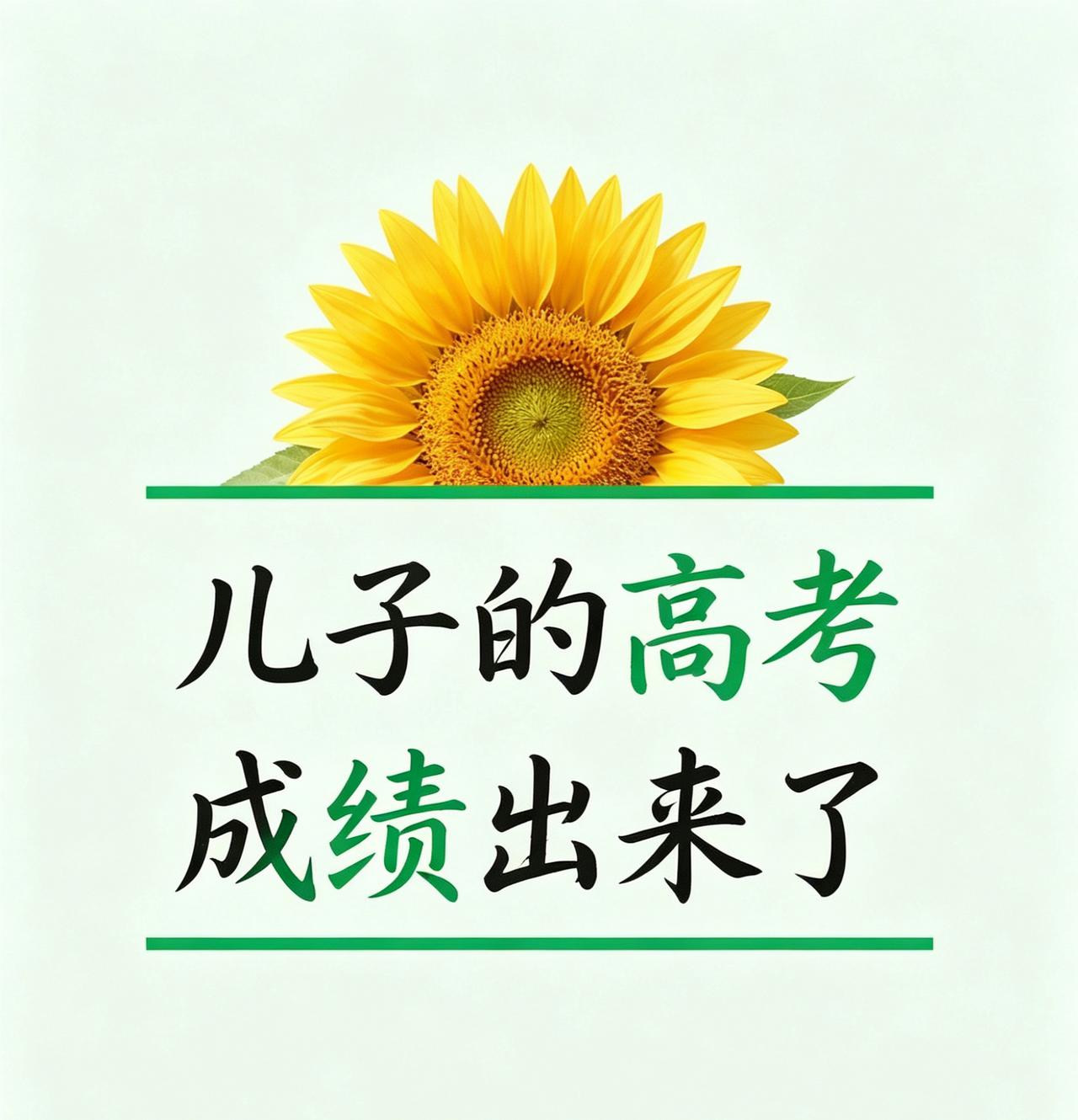 高考成绩出了，分不低但我们高兴不起来昨天早上5点半，我在厨房做饭，儿子兴奋地冲进