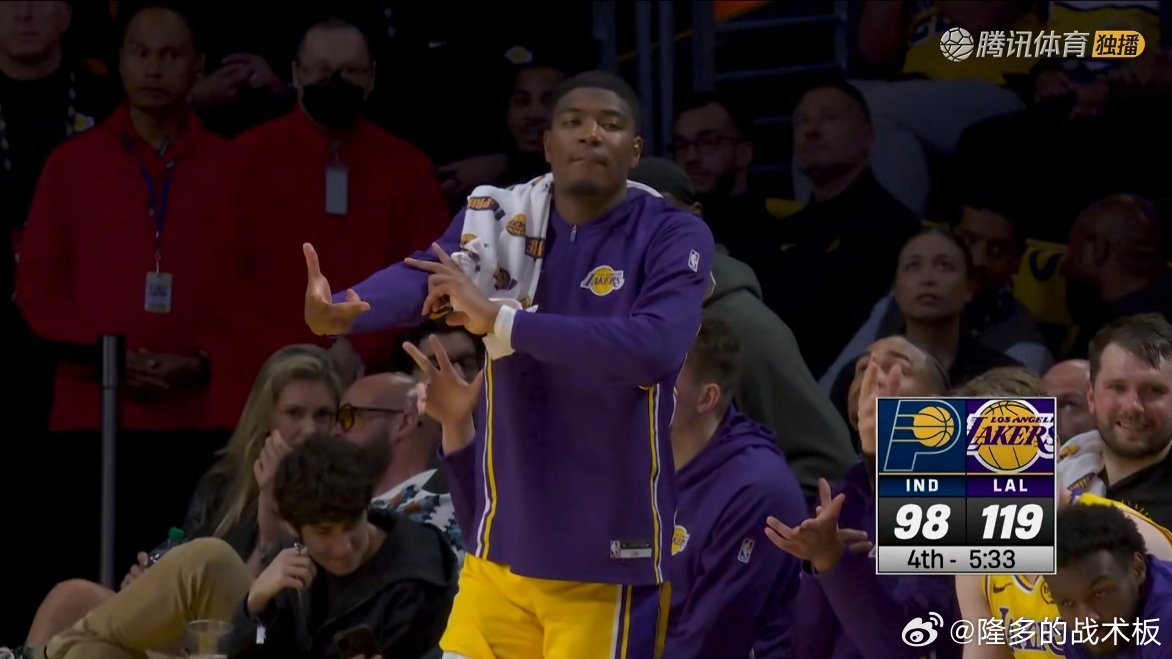 拿下拿下，东契奇第四节不用再上步行者vs湖人