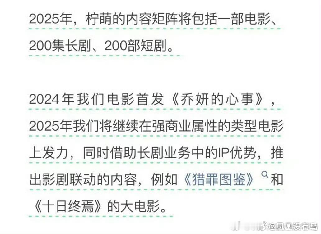 猎罪图鉴真的让柠萌赚死啊都要准备拍电影了能不能还用原班人马 