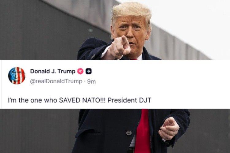 我拯救了北约——特朗普