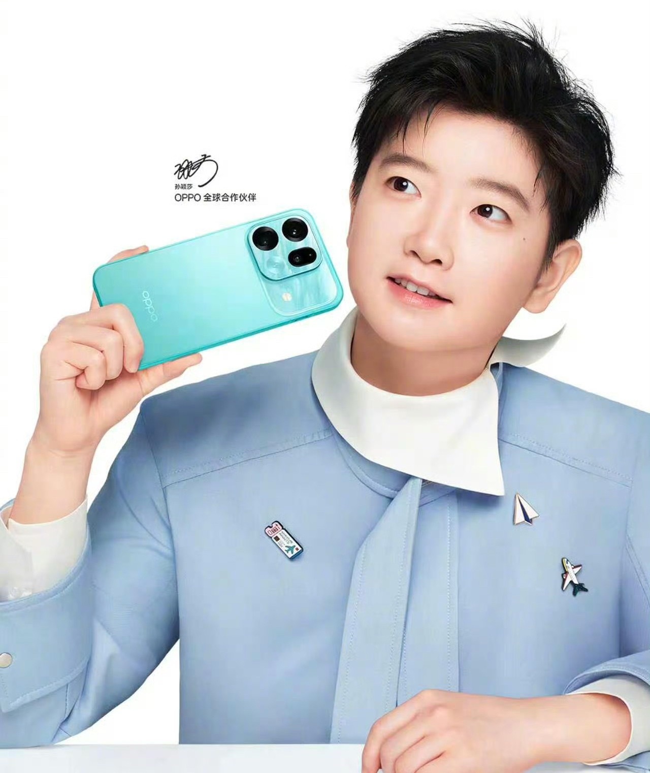 直击时尚幕后 “青春向上、年轻活力”的OPPO 全球合作伙伴 孙颖莎 孙颖莎同款