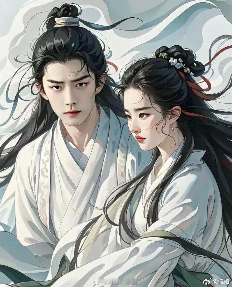 刘亦菲要是还年轻个几岁和肖战是真的配一脸啊！ ​​​