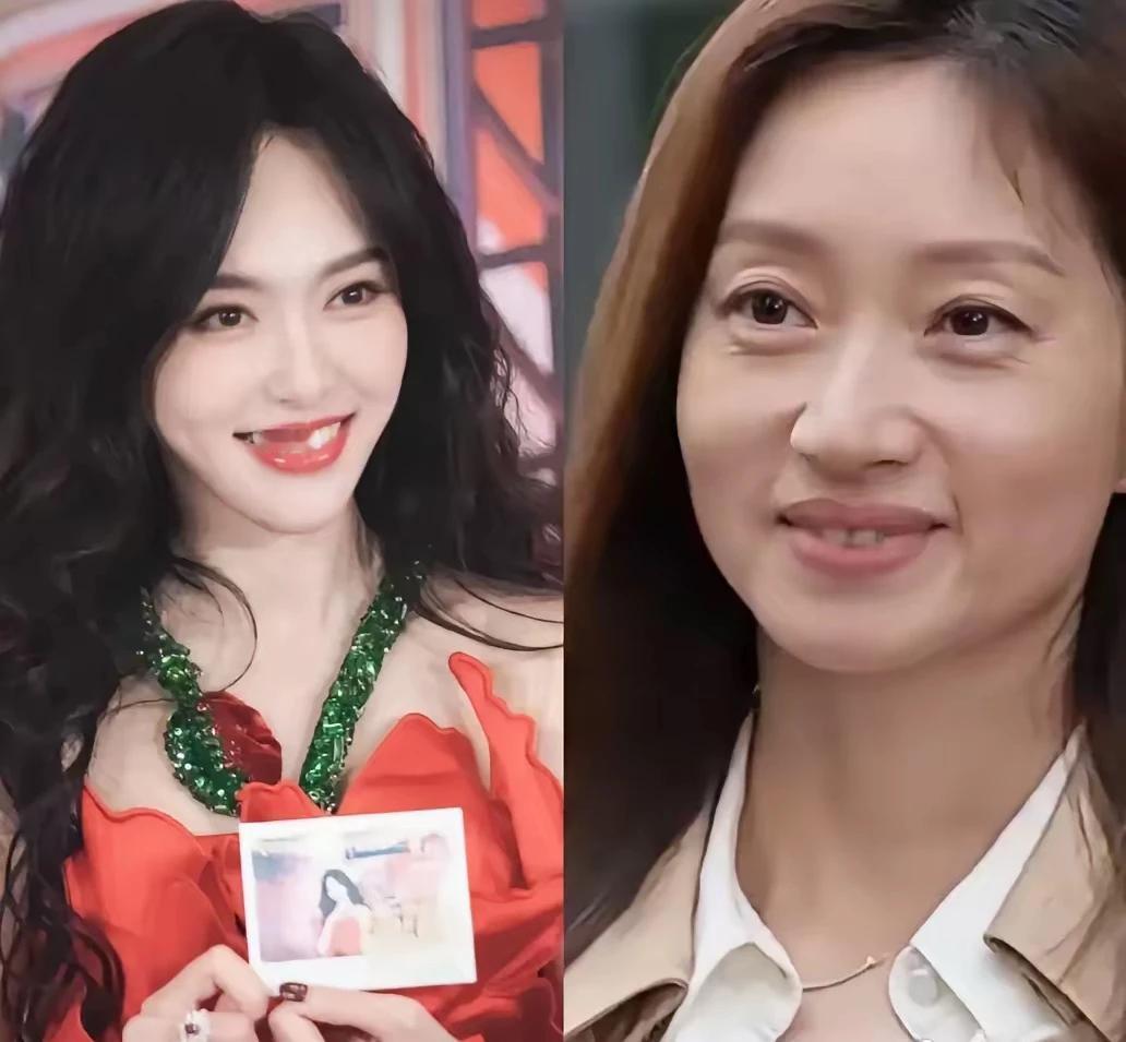 才知道的冷知识：唐嫣和沈佳妮都是41岁的上海姑娘，还是同班同学，但两人状态差别挺