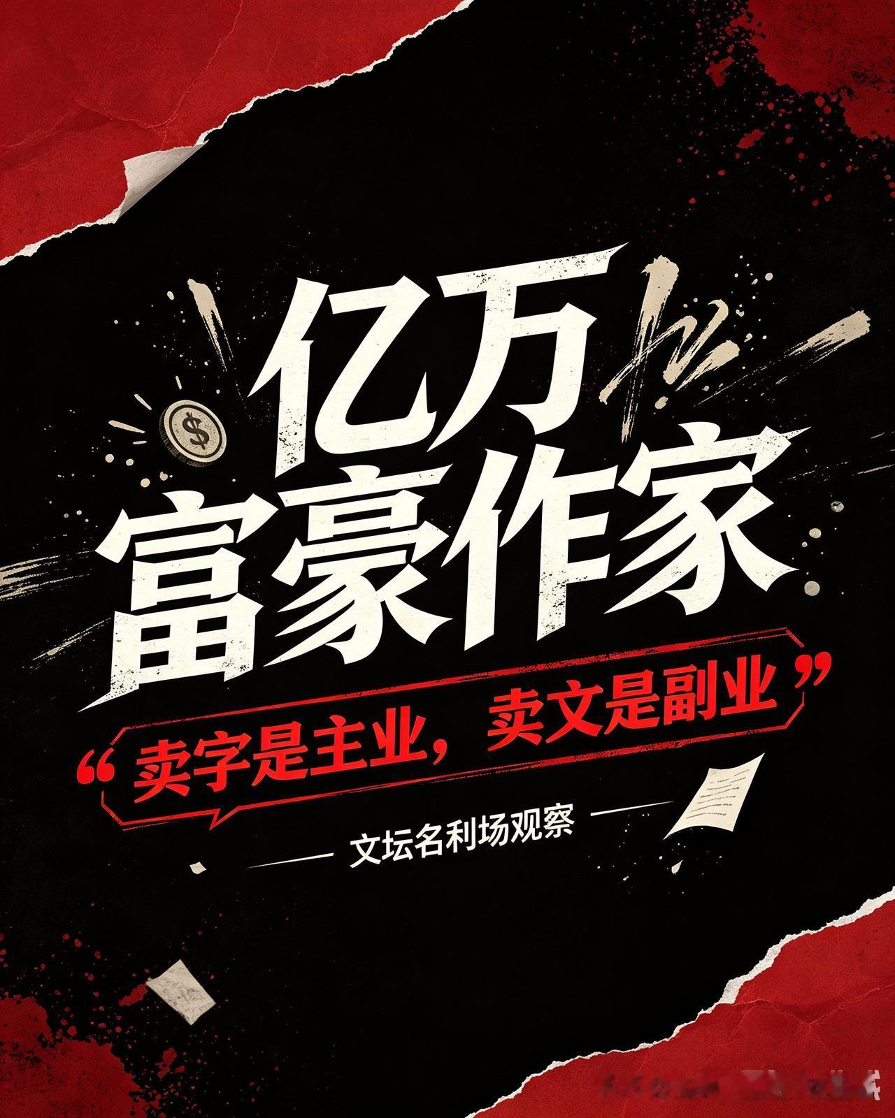 一字4万的天价书法，亿万级富豪作家，贾平凹名利闭环全拆解。贾平凹 贾浅浅 
 