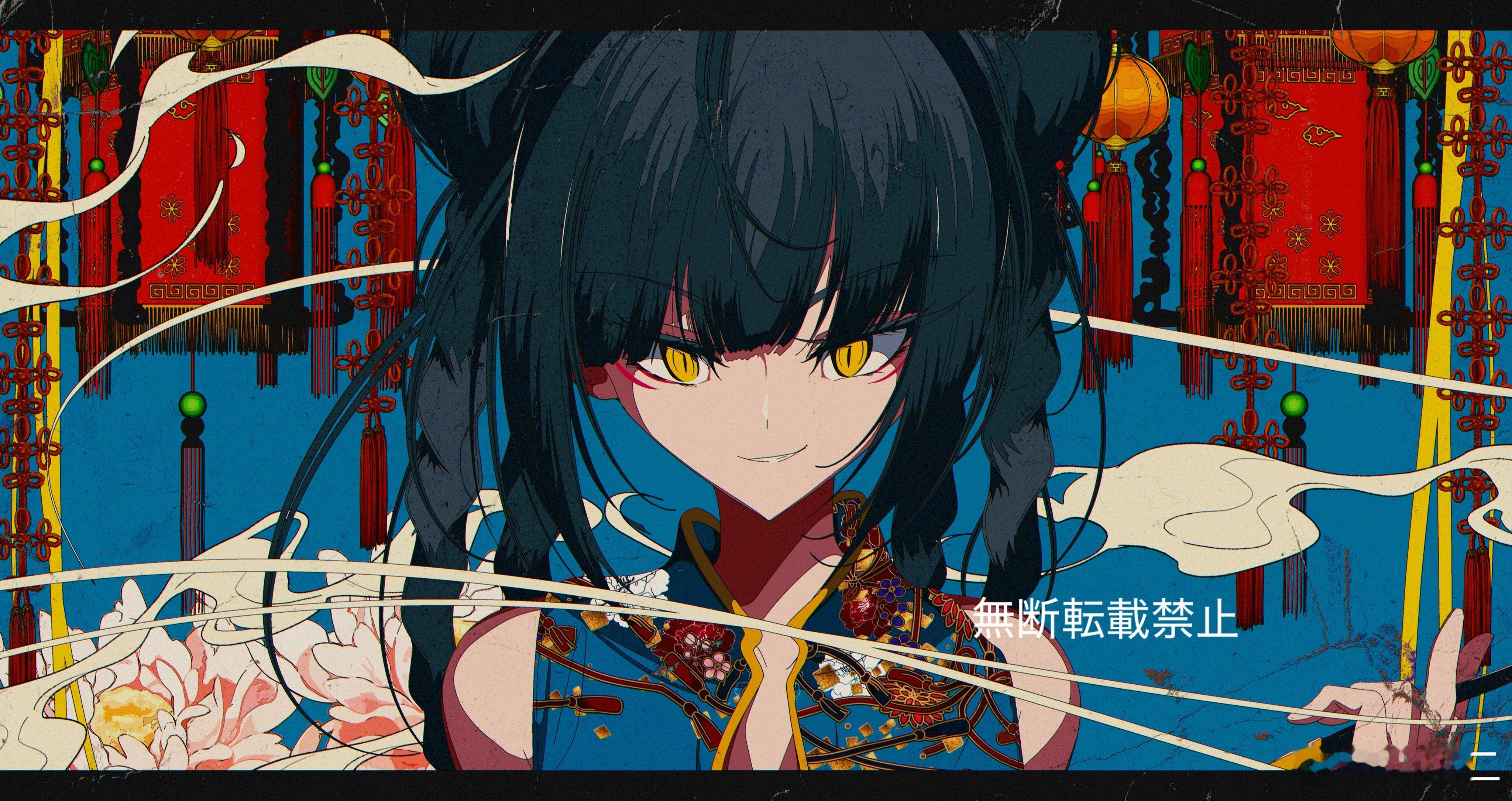 oc「躍動」　插画 　oc