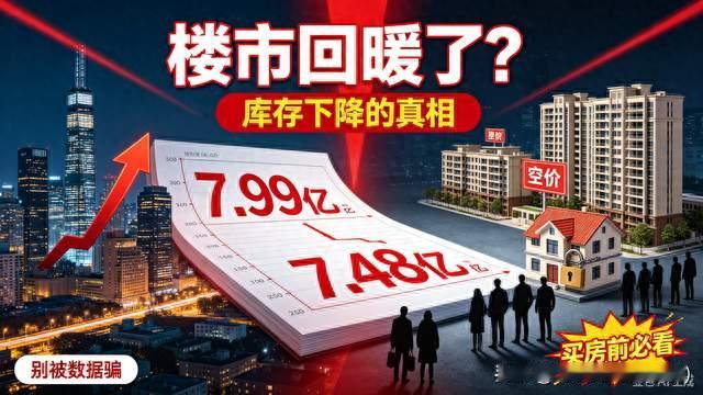 楼市大变局！库存7.99亿降至7.48亿㎡，看懂真相再买房