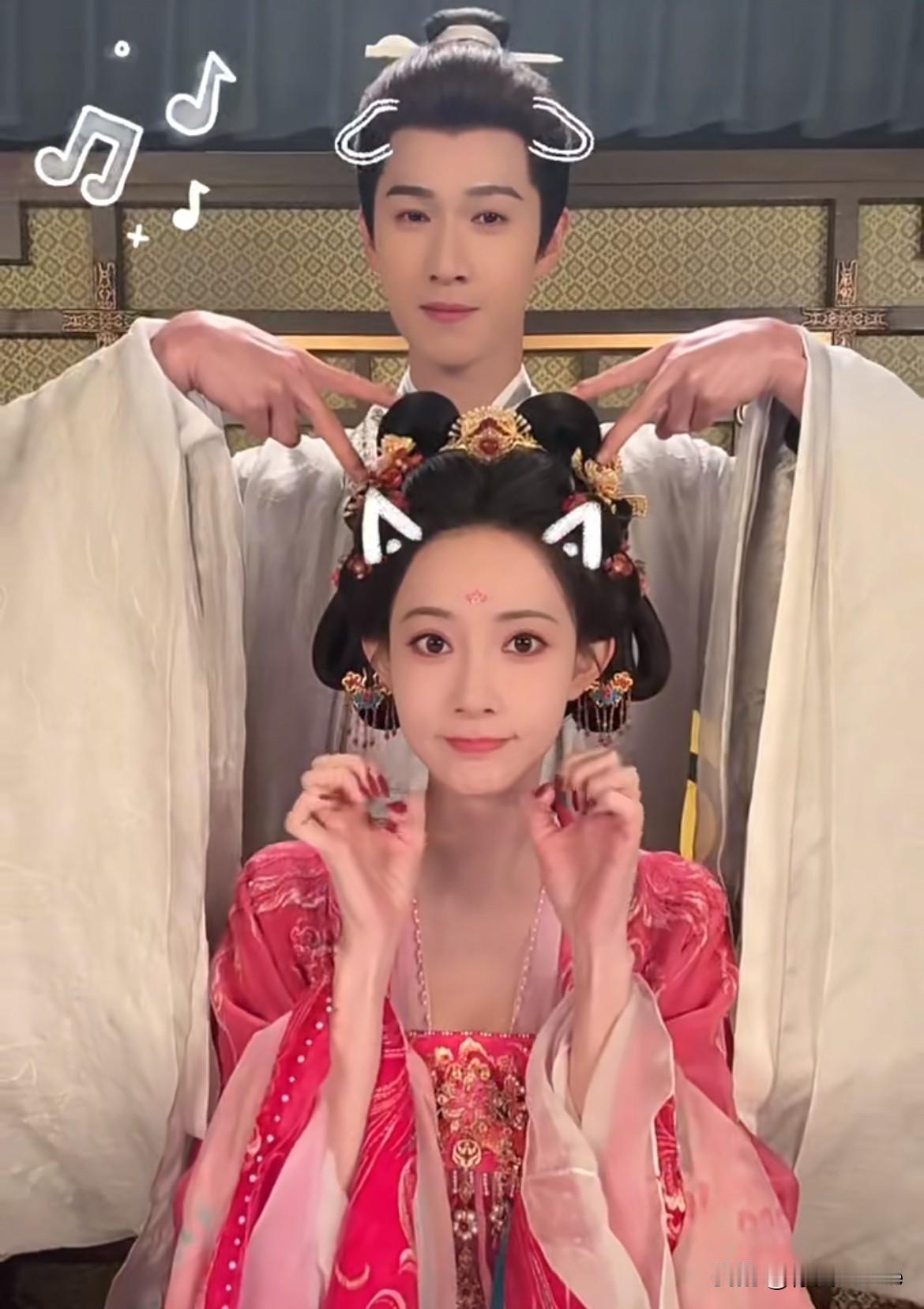 1月4日，孟子义李昀锐开年手势舞！
我“感动”的都快哭了！《尚公主》开机5个月了