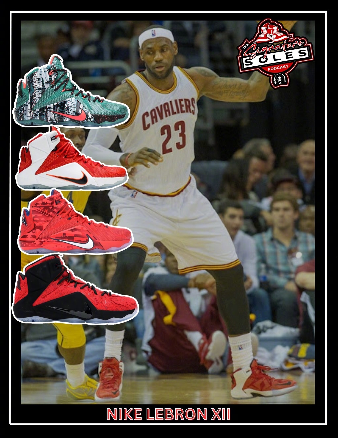 骑士詹姆斯[超话]nba 骑士2.0时期的詹姆斯战靴，你觉得哪双最帅？ ​​​