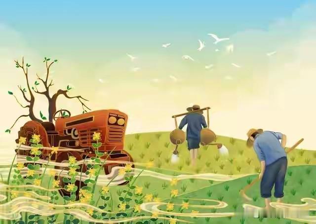 上联:种田种地种希望，诚邀下联谢邀！[耶]

上联：种田种地种希望，
下联：创造