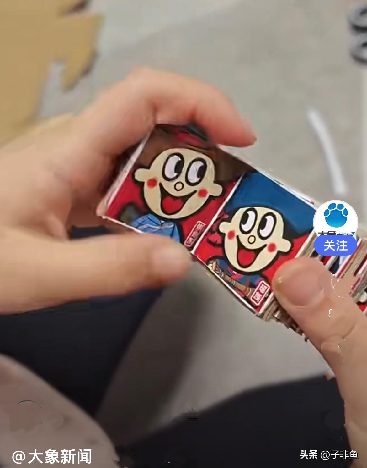 近日，河北沧州一小女孩，看见爸爸要把旺旺牛奶的纸壳箱扔掉，小女孩想这么好的东西怎