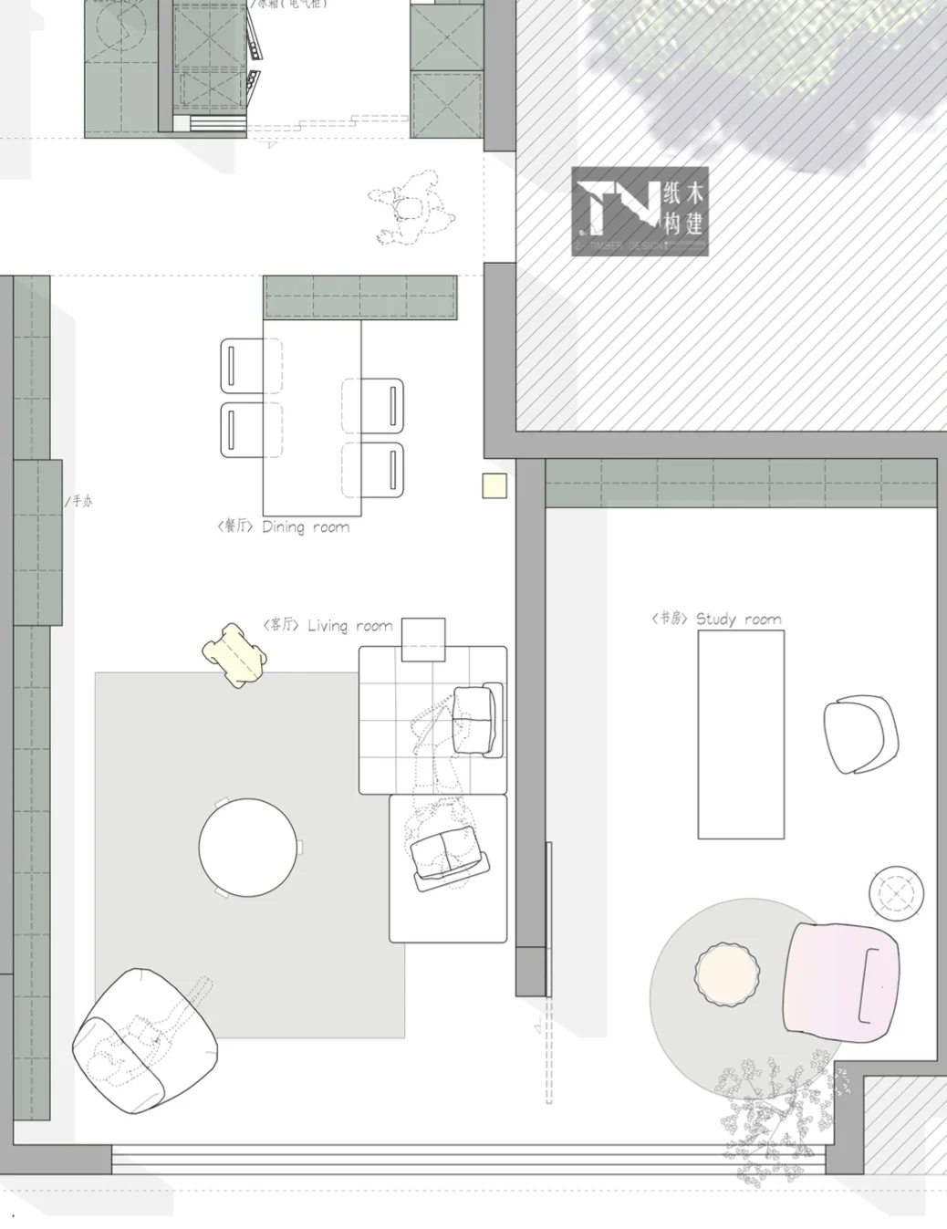抱着可以做大横厅买的房，结果收房时……