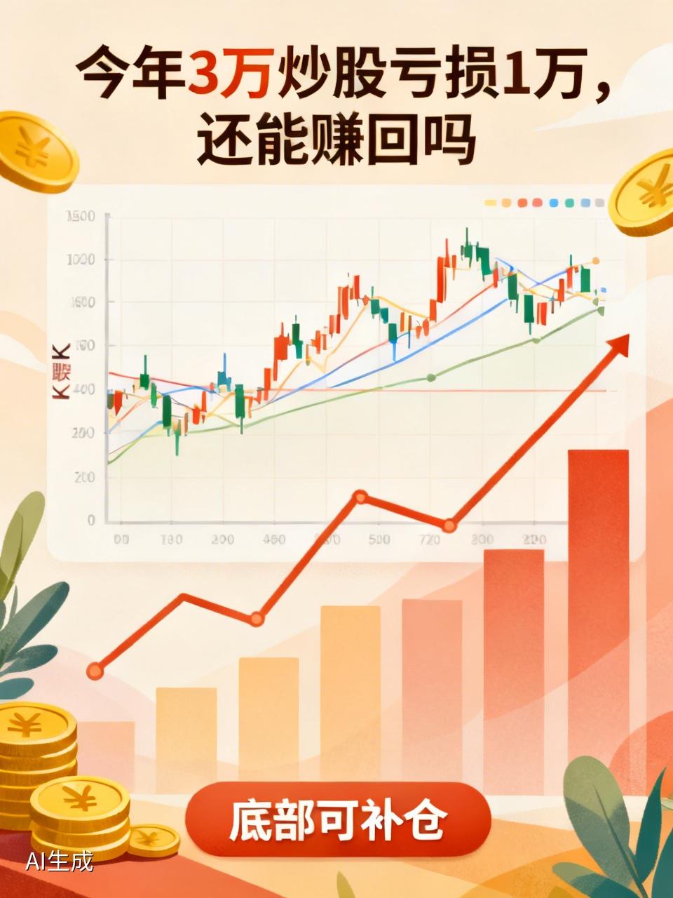 如果是底部，可以补仓；