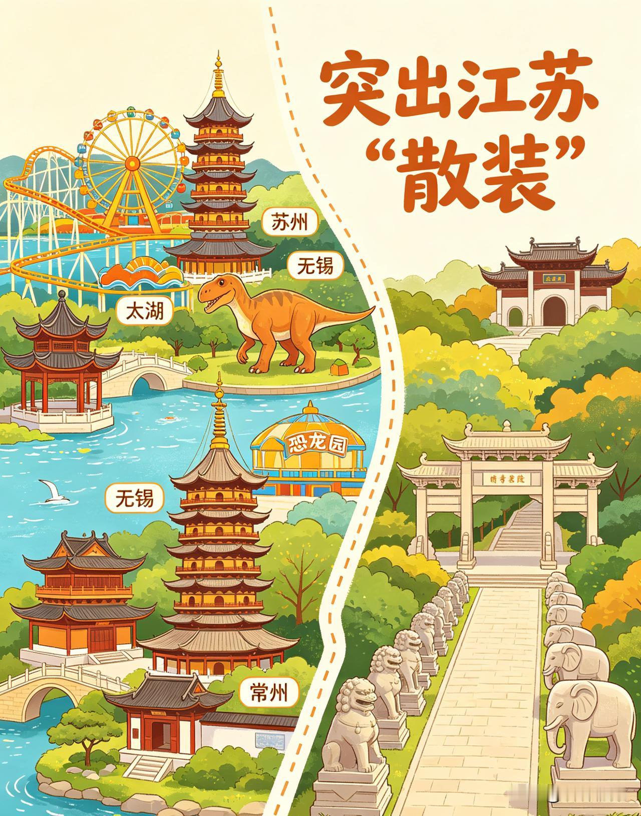 扎心！吴语区人宁愿去上海
也不爱去南京？真相太现实
 
江苏最割裂的不是苏南苏北