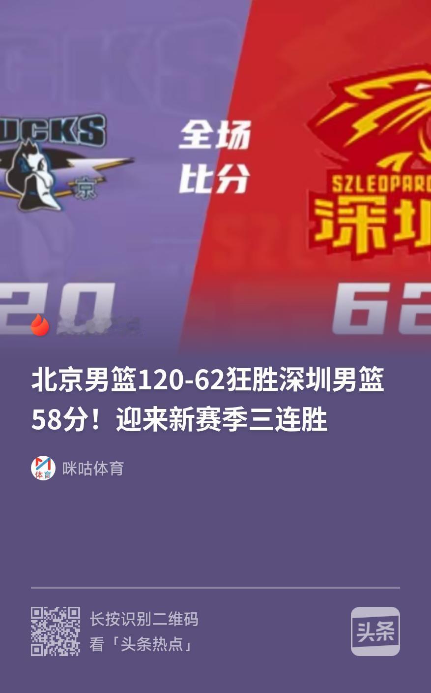 北京与深圳60分差的比赛，简直比“屠杀”还残忍！这样的赛事一点意思都没有，看了两