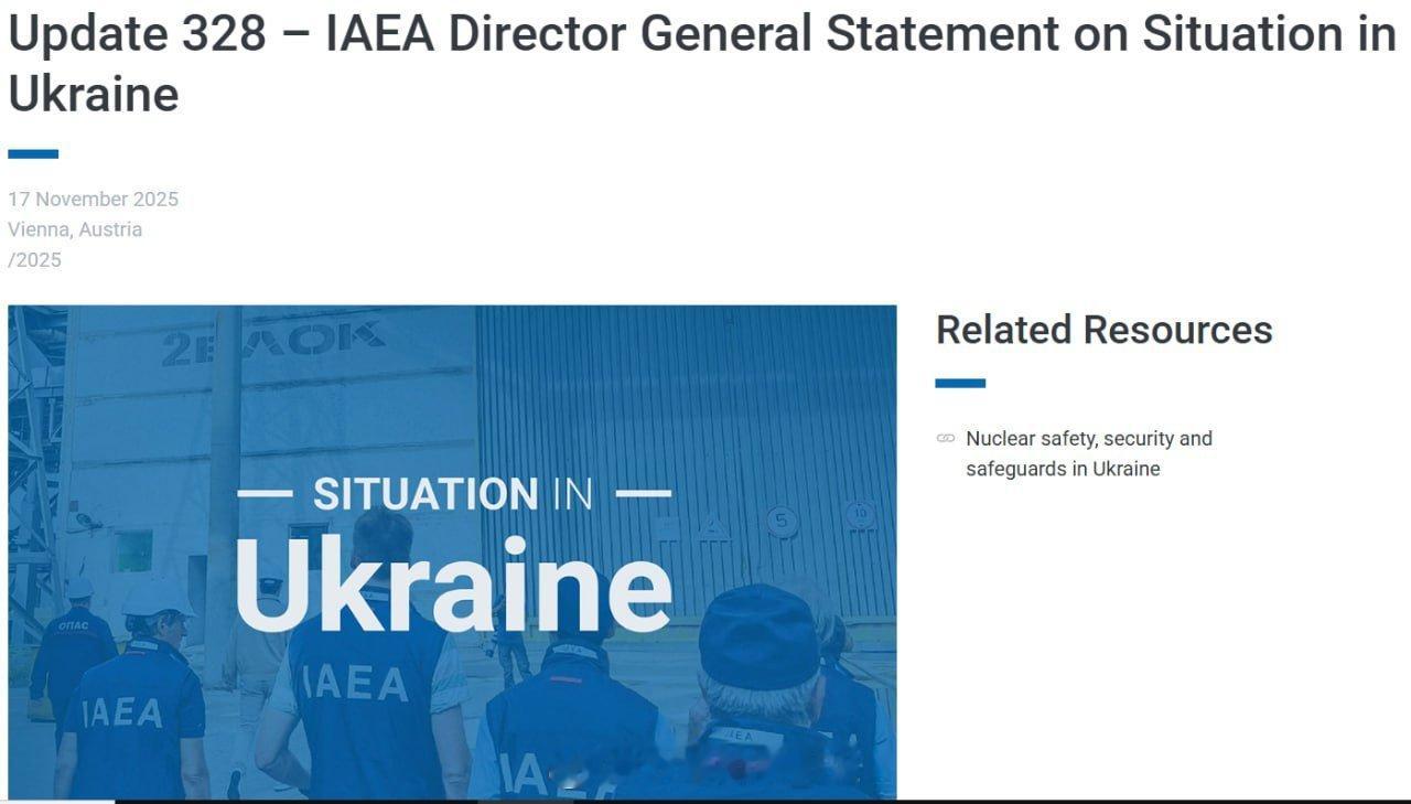 据国际原子能机构称，乌克兰赫梅利尼茨基和罗夫诺核电站已连续10天以减功率运行，主