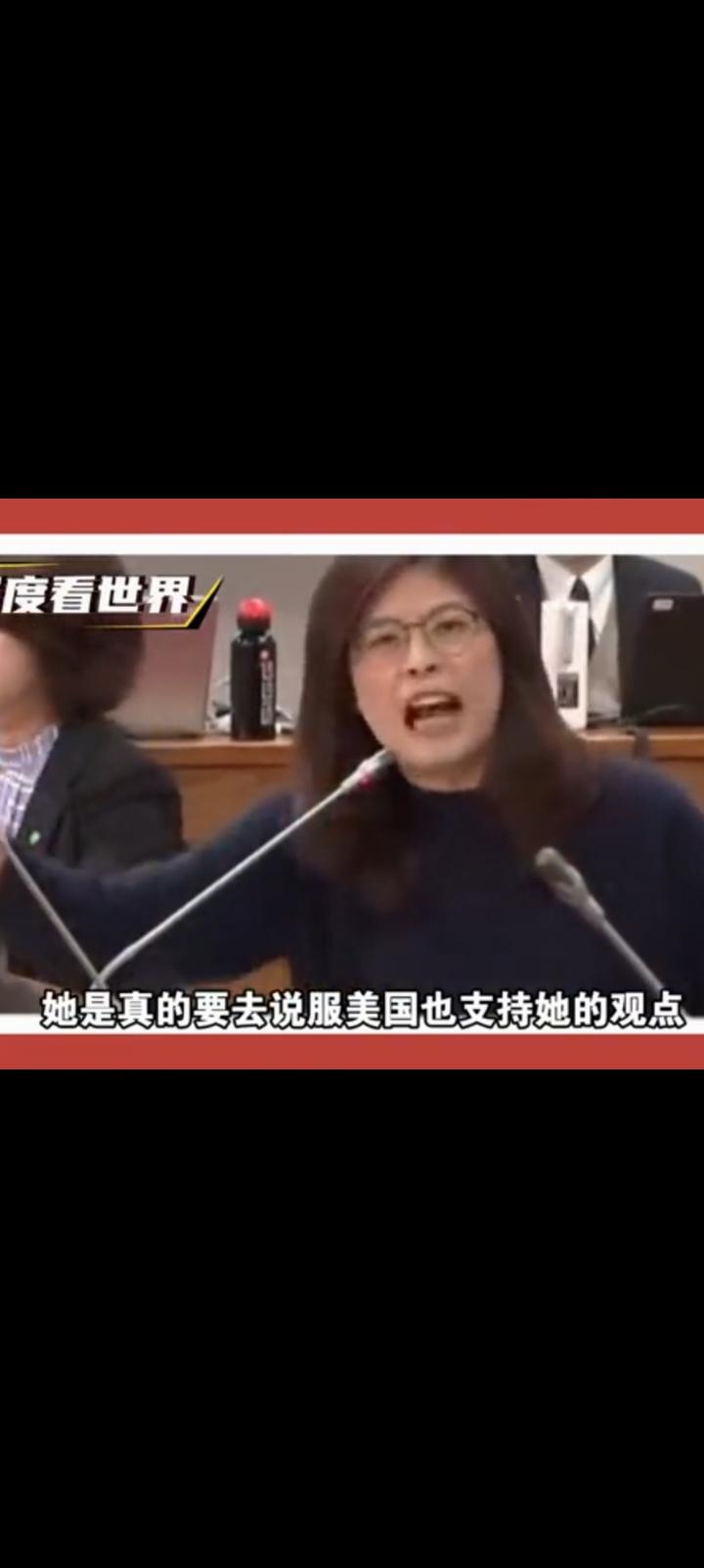 郑丽文有没有报备她去访问美国？综合分析她应该访陆期间有所交代。
否则，回去之后突