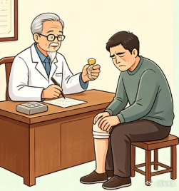 人没老膝盖先退休了，太真实了人没老膝盖先退休了