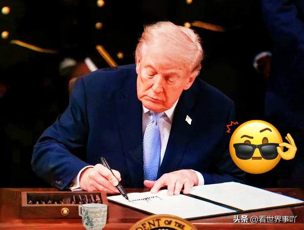 特朗普这回得意了，打破165年来的规矩，美国首次将现任总统签名印在美元纸币上，特