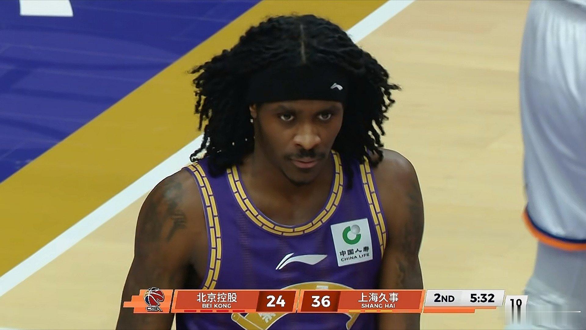 北控男篮vs上海男篮 小贾米尔·尼尔森只是北控本赛季引进的第四外援，寻找西伯恩替