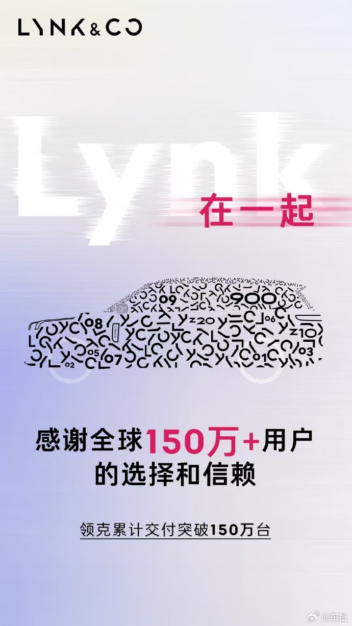 领克累计交付突破150万台！2025年上半年，领克品牌三年保值率达54.58%，