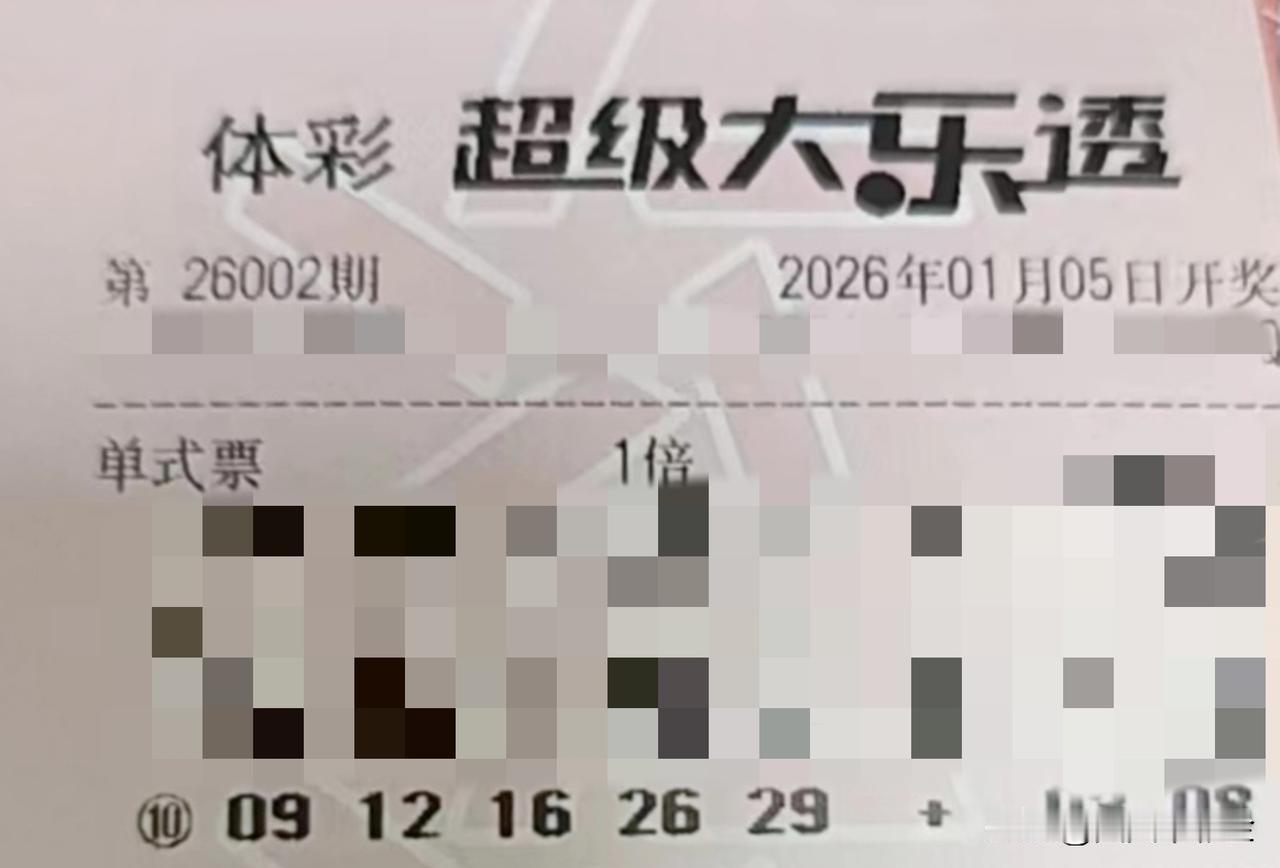 随手拍张照【晒票票】我们永远无法超越我们从未期望达到的高度。分享大乐透第2600