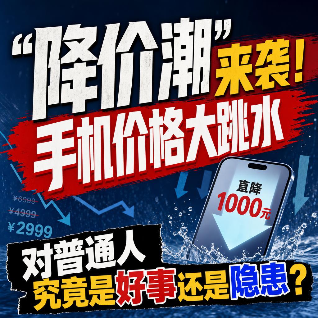 旗舰机降价潮背后的多重信号与冷思考
旗舰机卖成白菜价？这波“降价潮”背后的冷思考