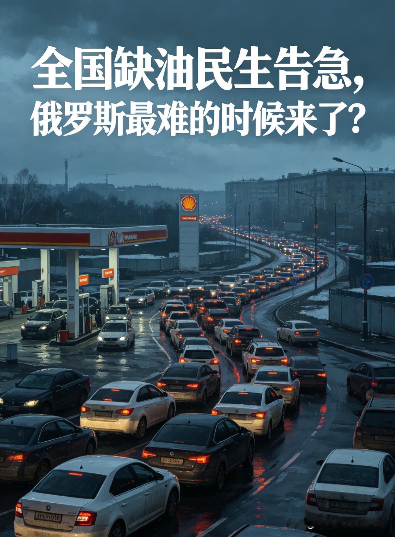 全国缺油民生告急，俄罗斯最难的时候来了？

持续四年多的俄乌冲突，正从边境战场蔓