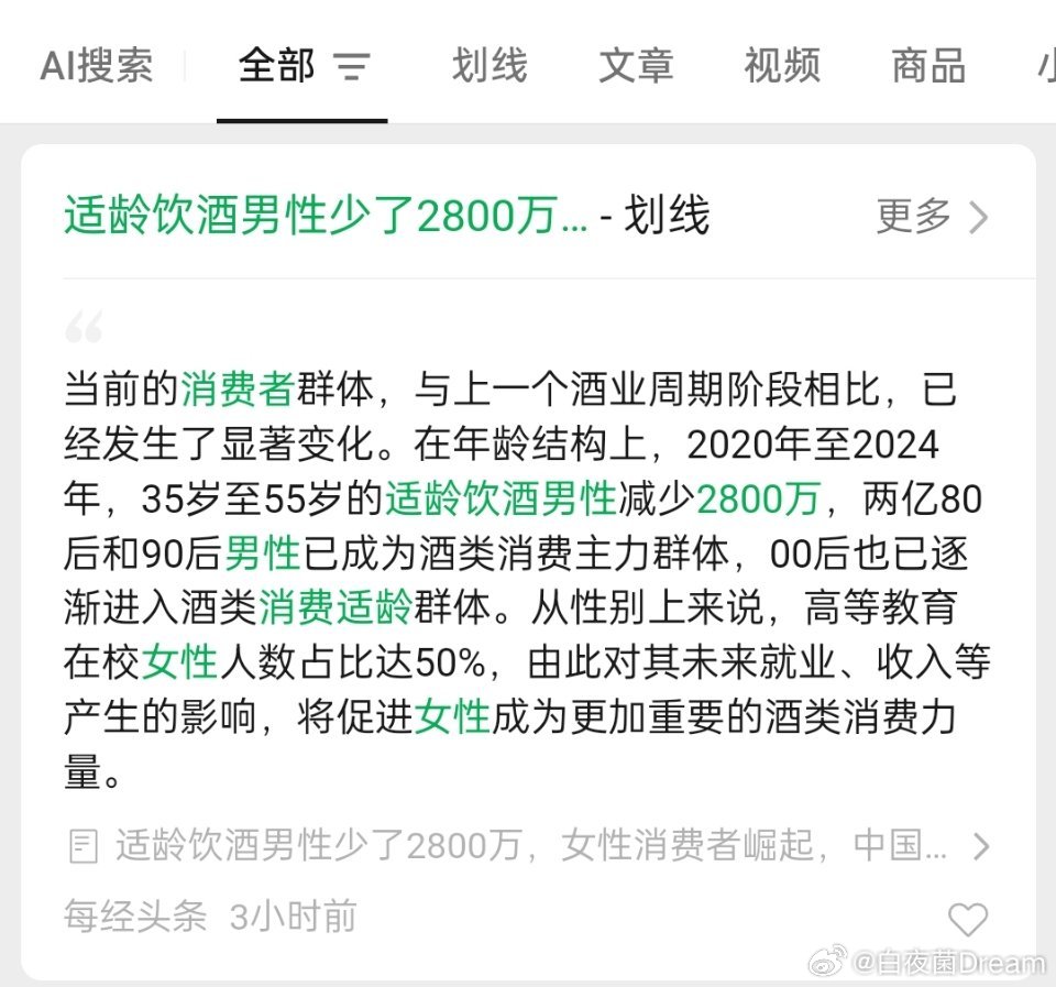 酒类女性消费者崛起喝酒是什么好事吗？男生不喜欢喝酒了，开始骗女生喝酒了吗？反正我
