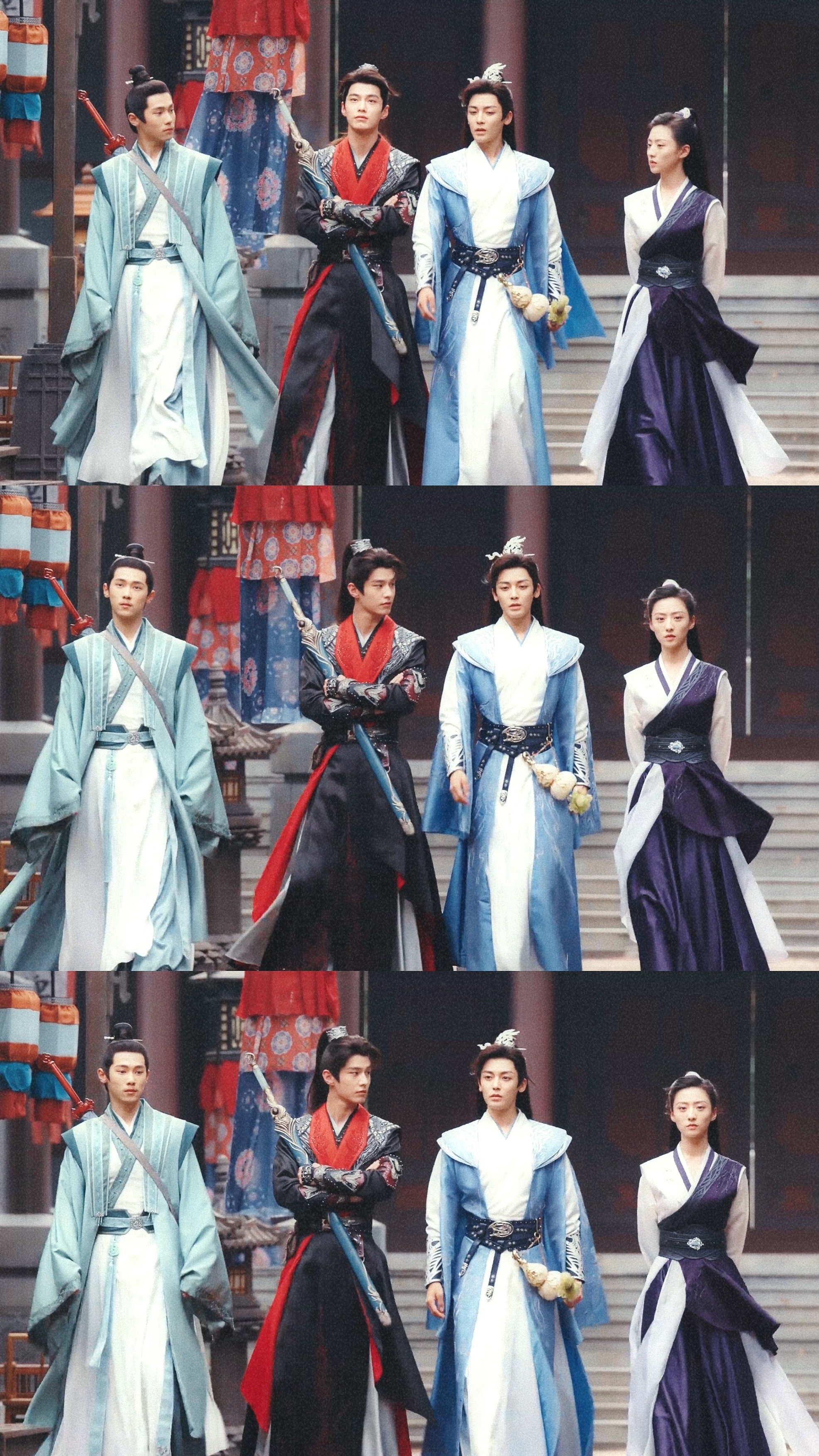 #爱上少白群像了# 一群有着不同身世背景怀揣着不同人生目标的俊男美女，因为缘分聚