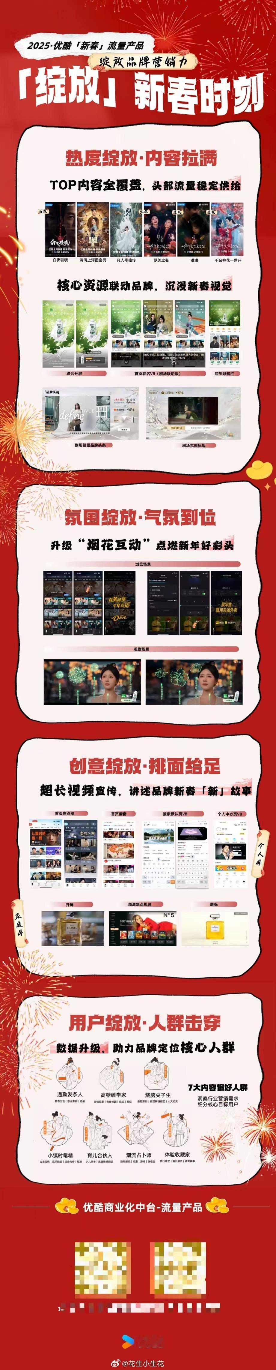 优酷2025新春招商覆盖 24年12月~25年2月春节top内容●《白夜破晓》潘