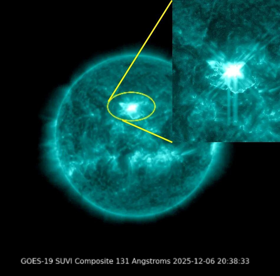 【#12月9日可能出现地磁暴##这些地方或将出现极光#】 北京时间12月7日04