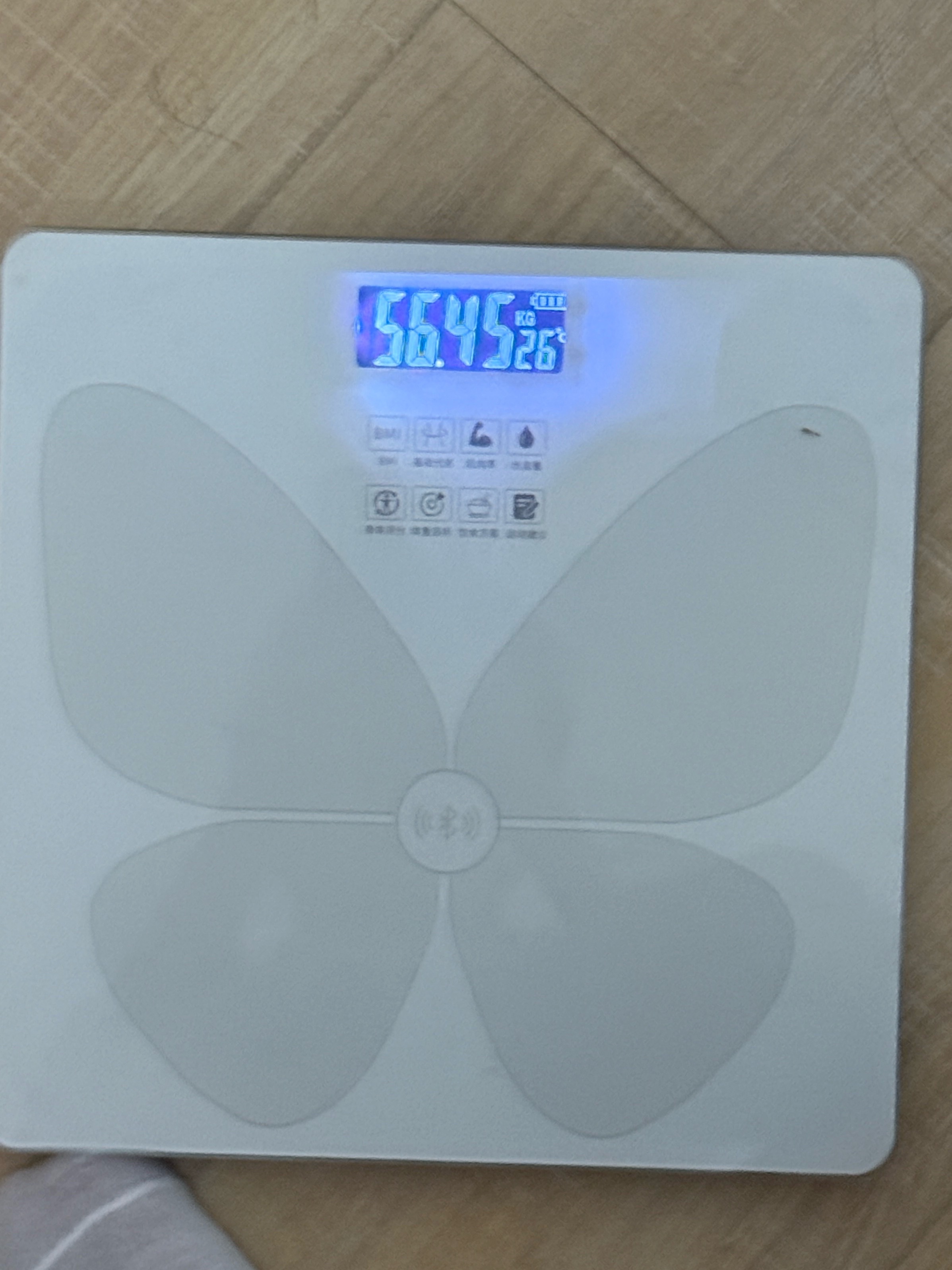 完全瘦了。 
