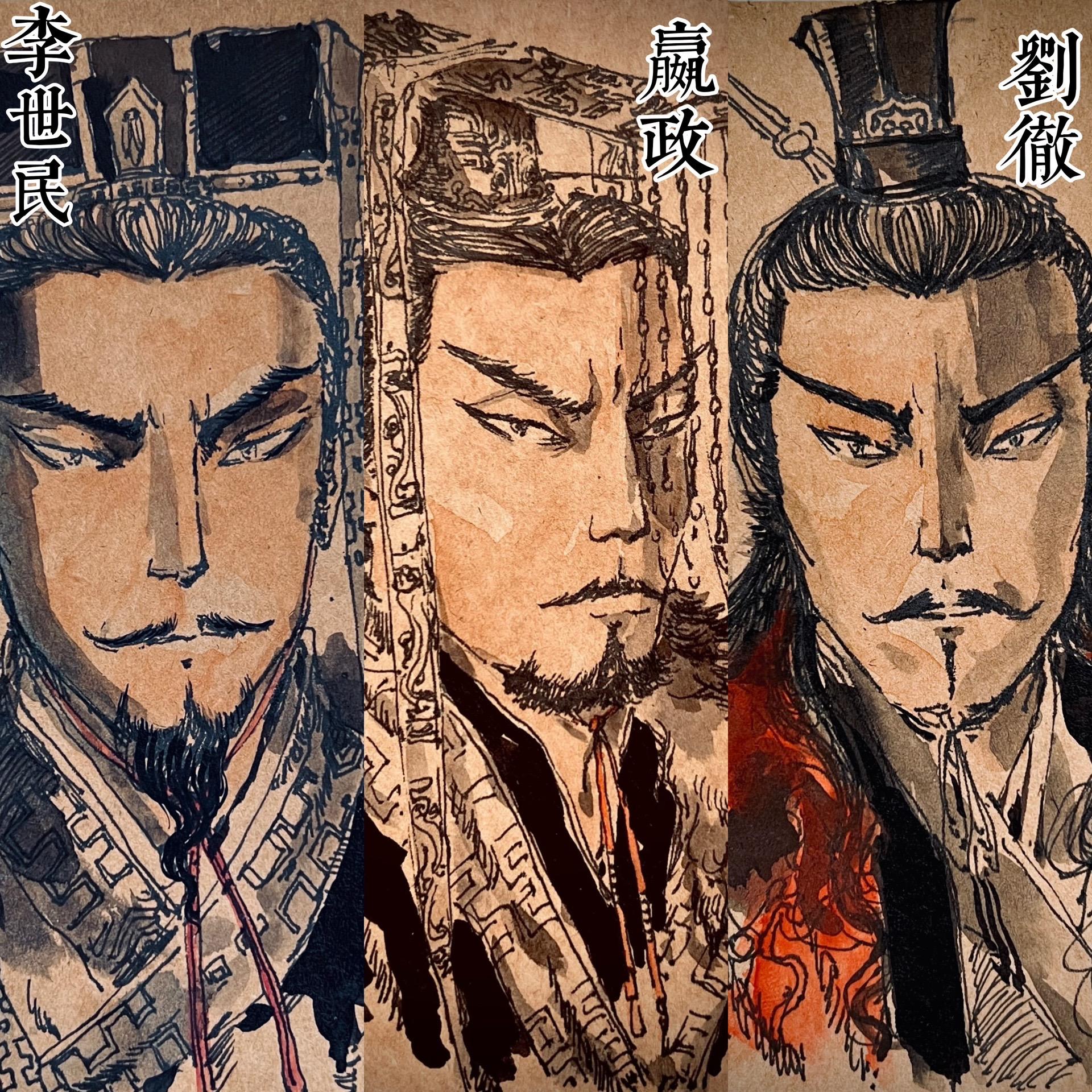 历史上最负盛名的三位帝王莫过于“龙凤猪”嬴政汉武帝