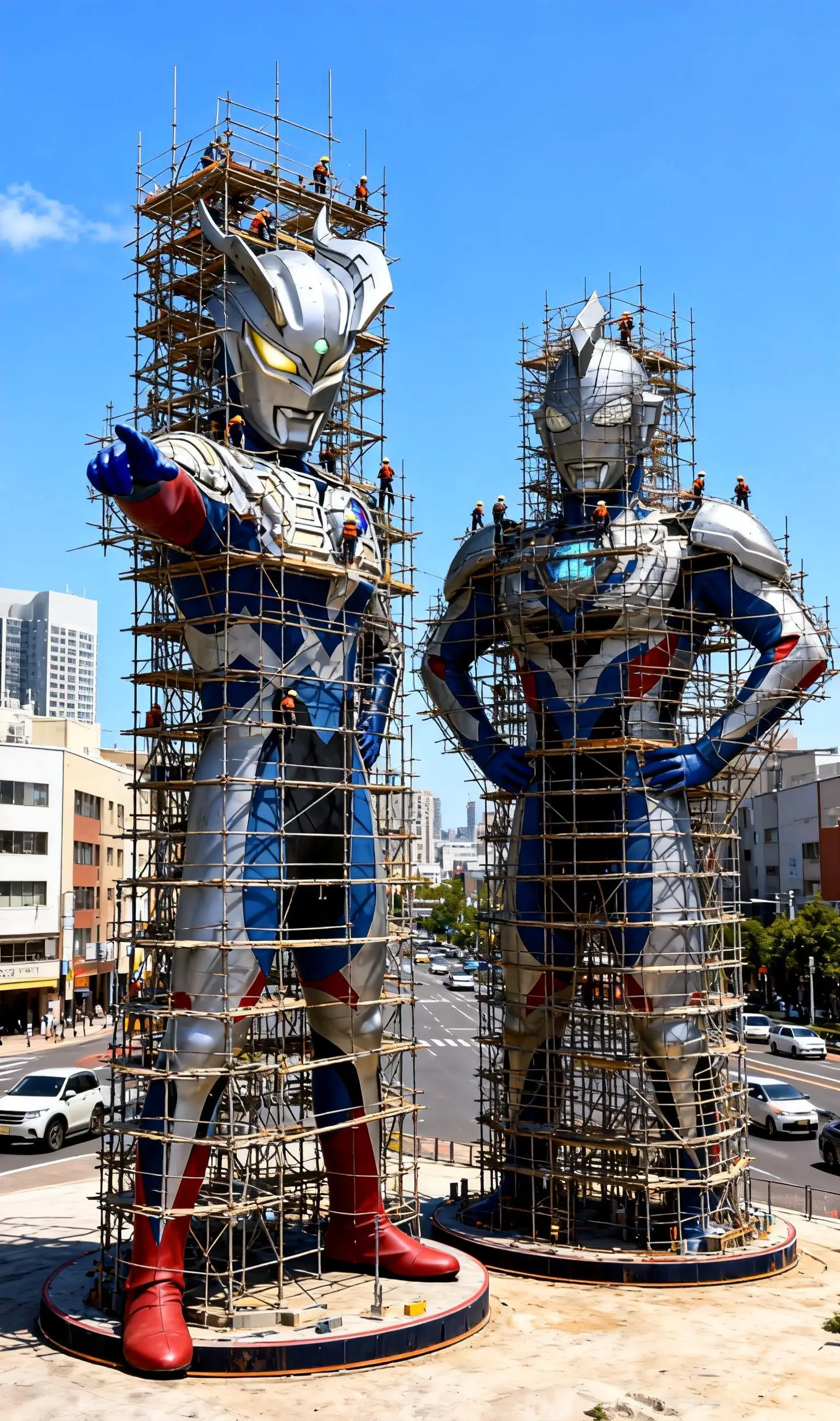 AI施工雕像 我的ai巨型雕像登场