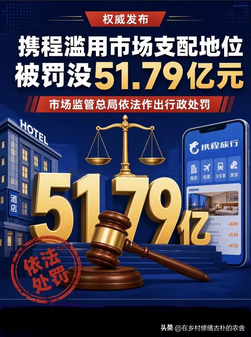 垄断的生意究竟有多好做？看看携程就知道了！
2025年携程全年净营收624亿元，